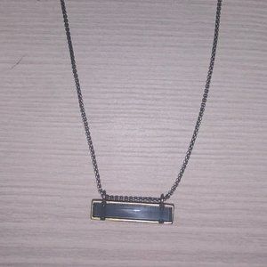 necklace, kendra scott, bar necklace, simple